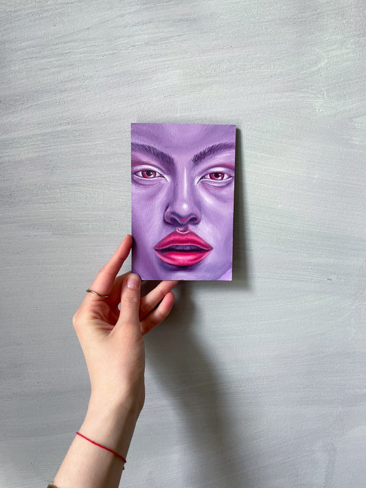 "The Fire Inside" - mini portrait