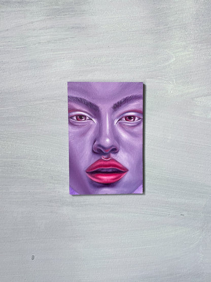 "The Fire Inside" - mini portrait
