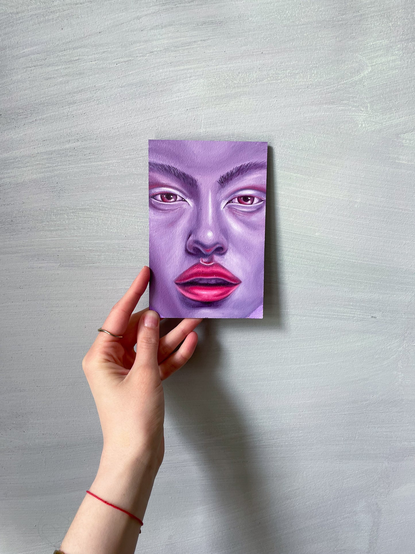 "The Fire Inside" - mini portrait